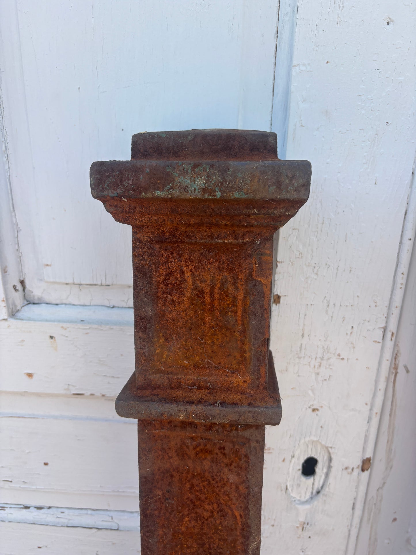 Pair of Cast Iron Newel Posts GA21444