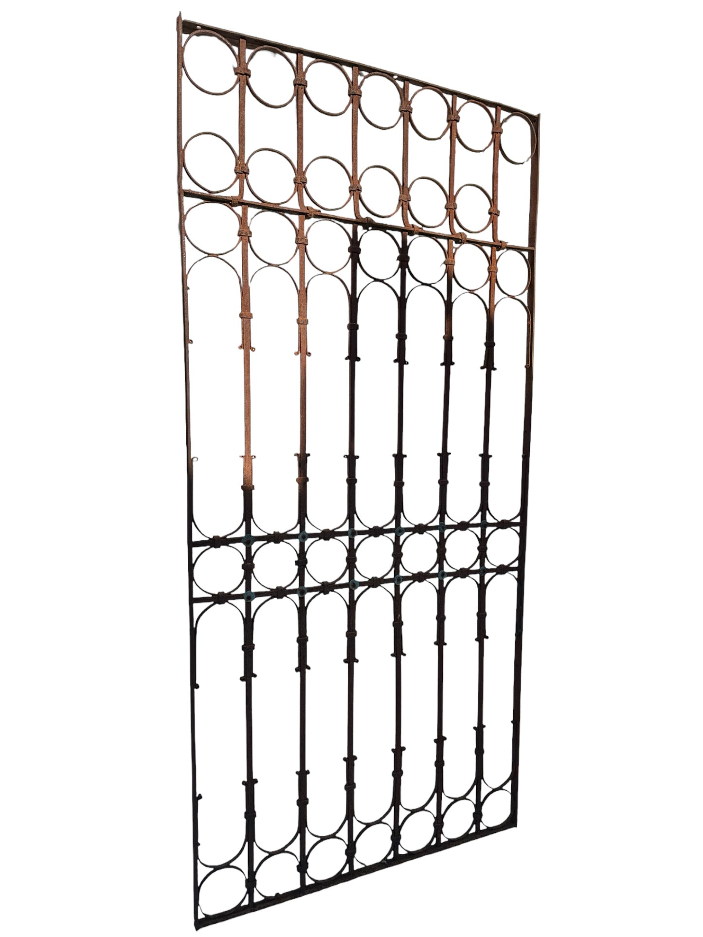 Antique Wrought Iron 78" Tall Gate GA20672