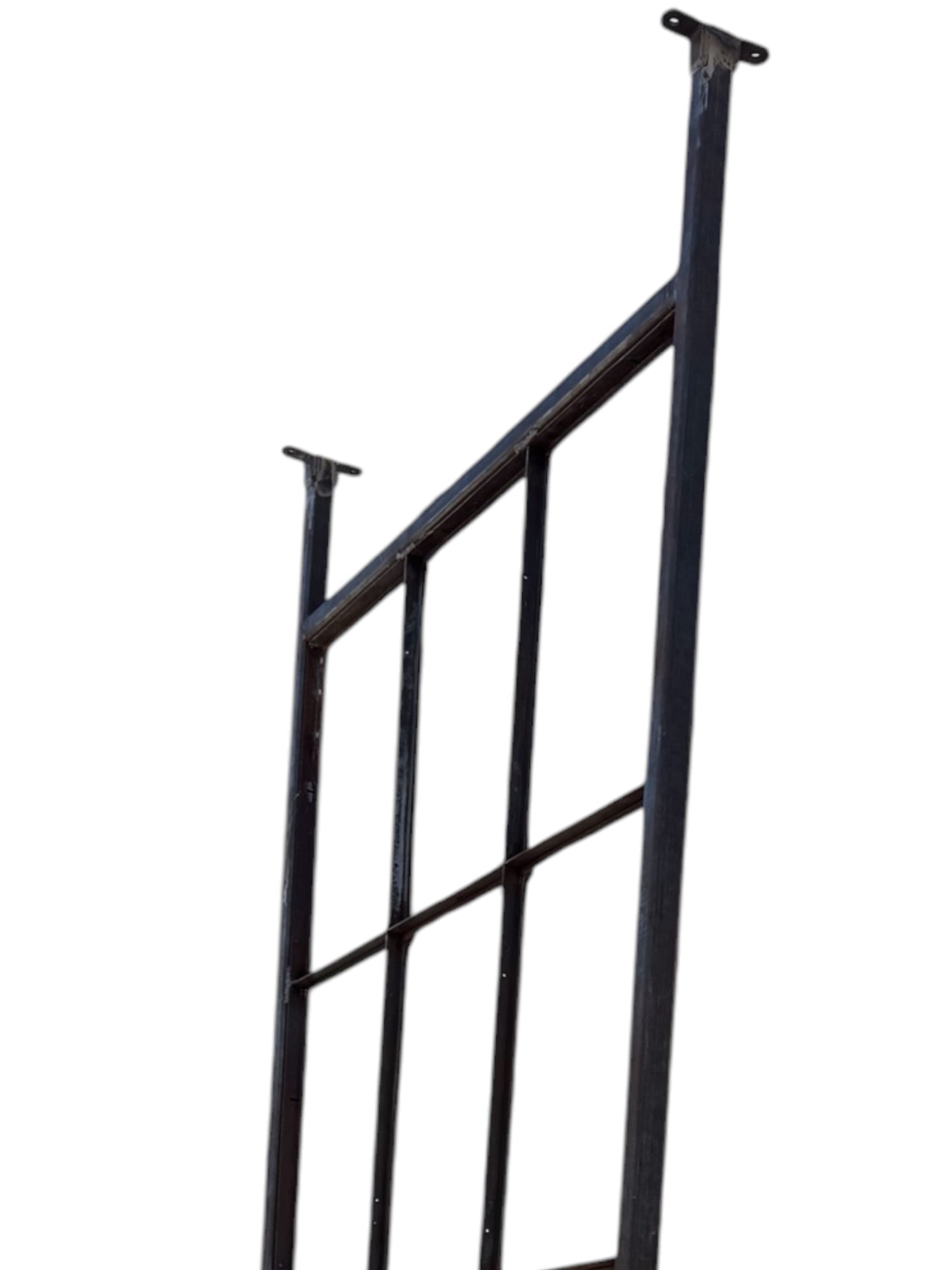 10+ Ft Tall 18-Pane Floor-To-Ceiling Steel Casement Window GA20852