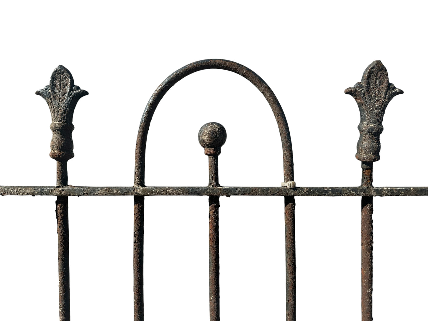 11 Ft of Antique Wrought Iron Hairpin Fencing GA20910