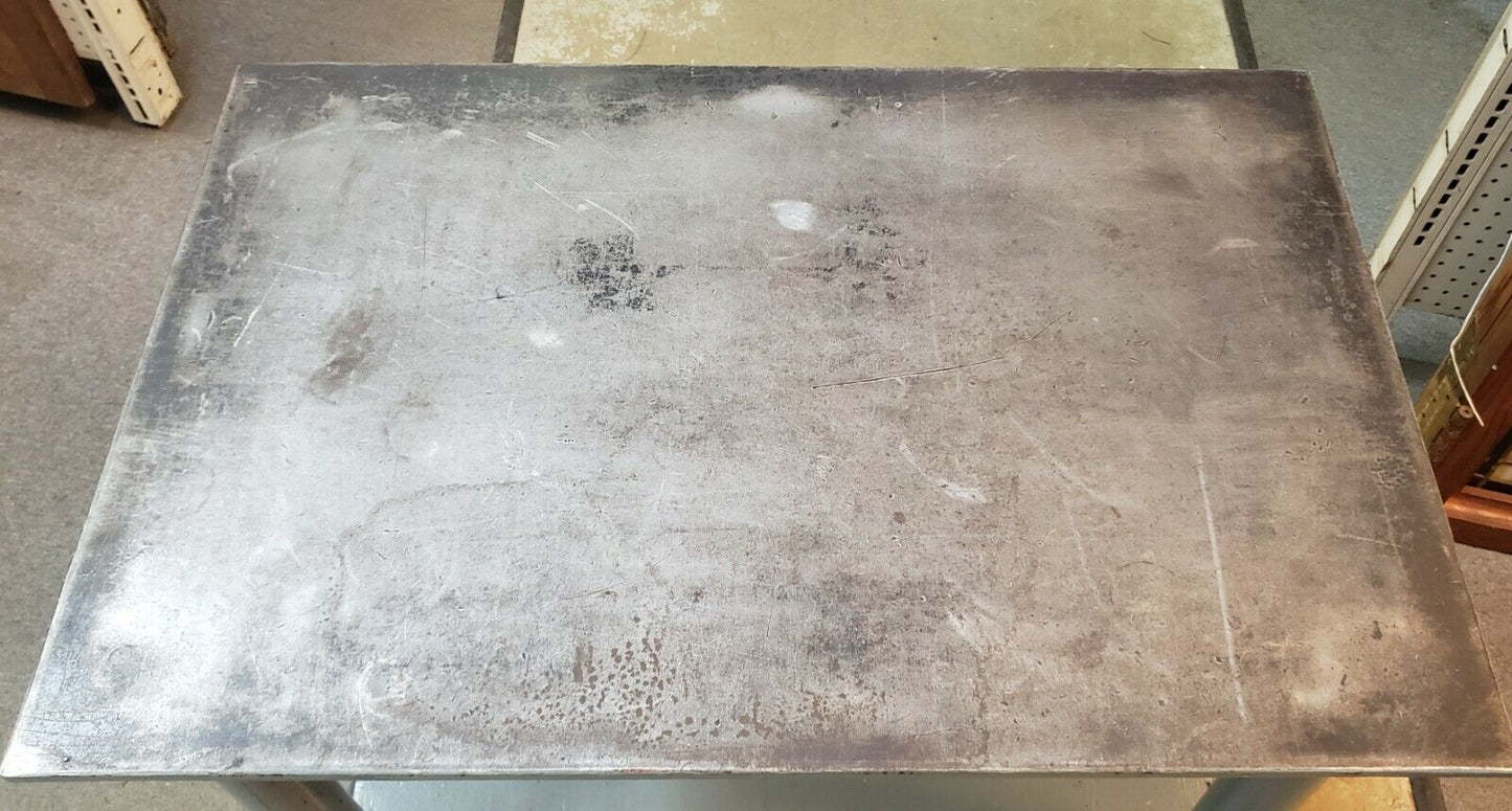 Heavy Duty 2 Shelf Steel Industrial Cart With Stop Break - Local Pick Up Only