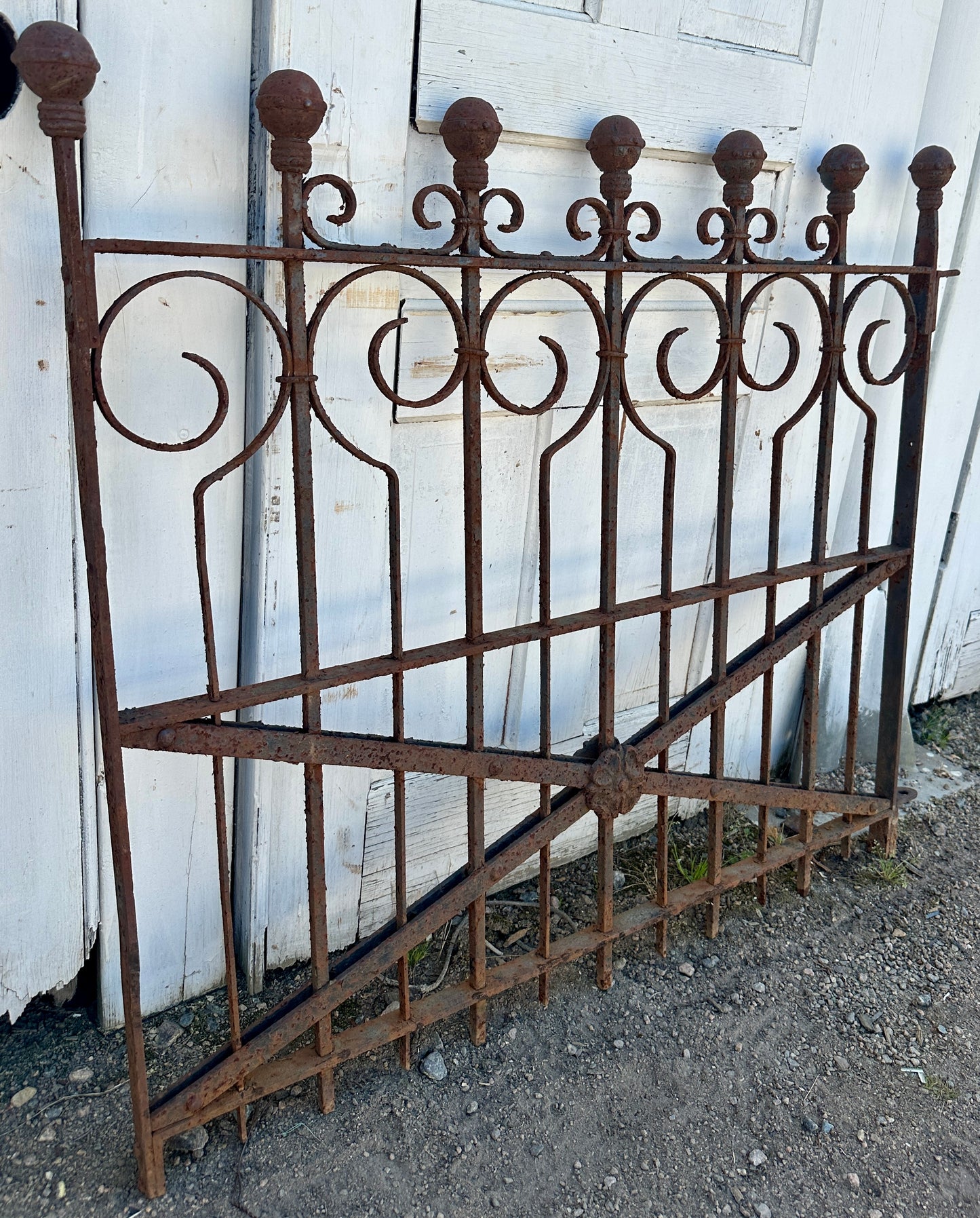 Antique Wrought Iron Garden Gate GA21016