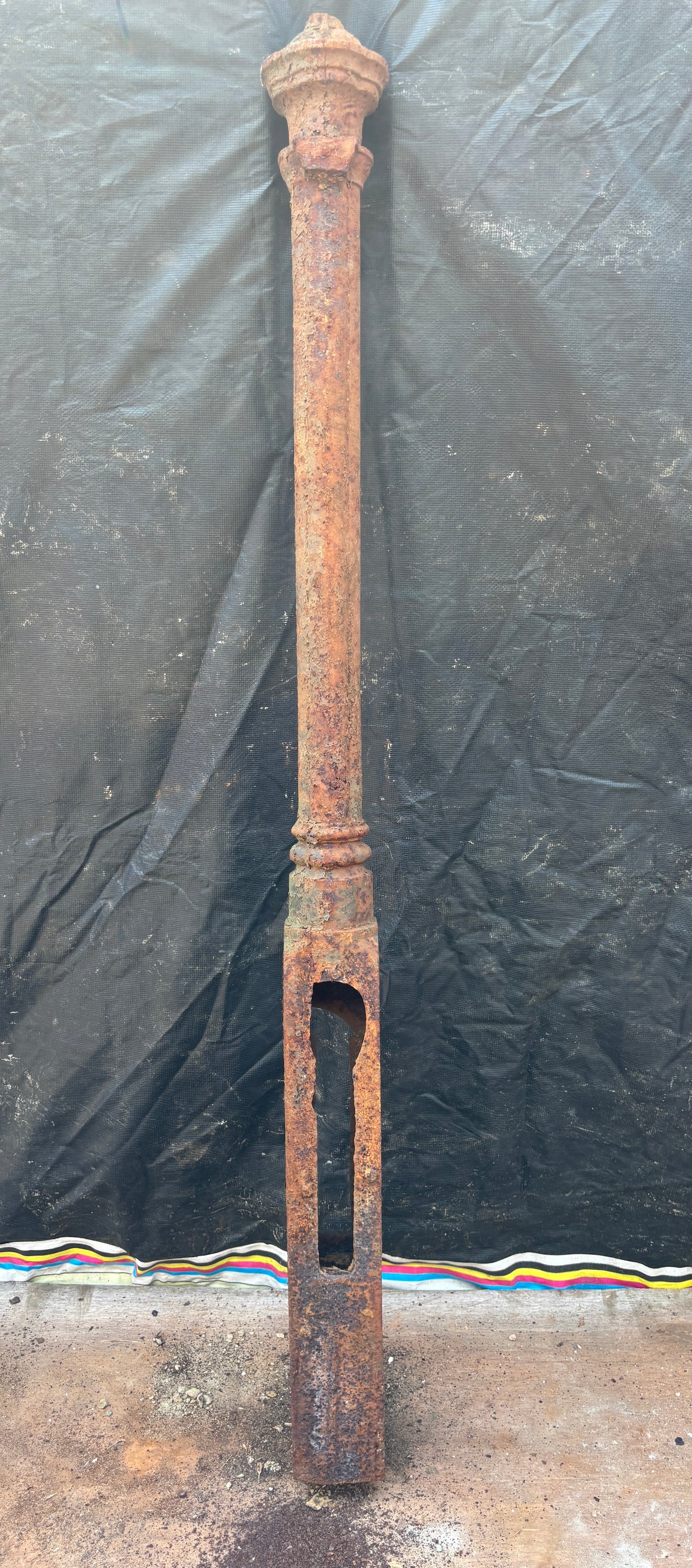 Cast Iron Newel Post GA21570