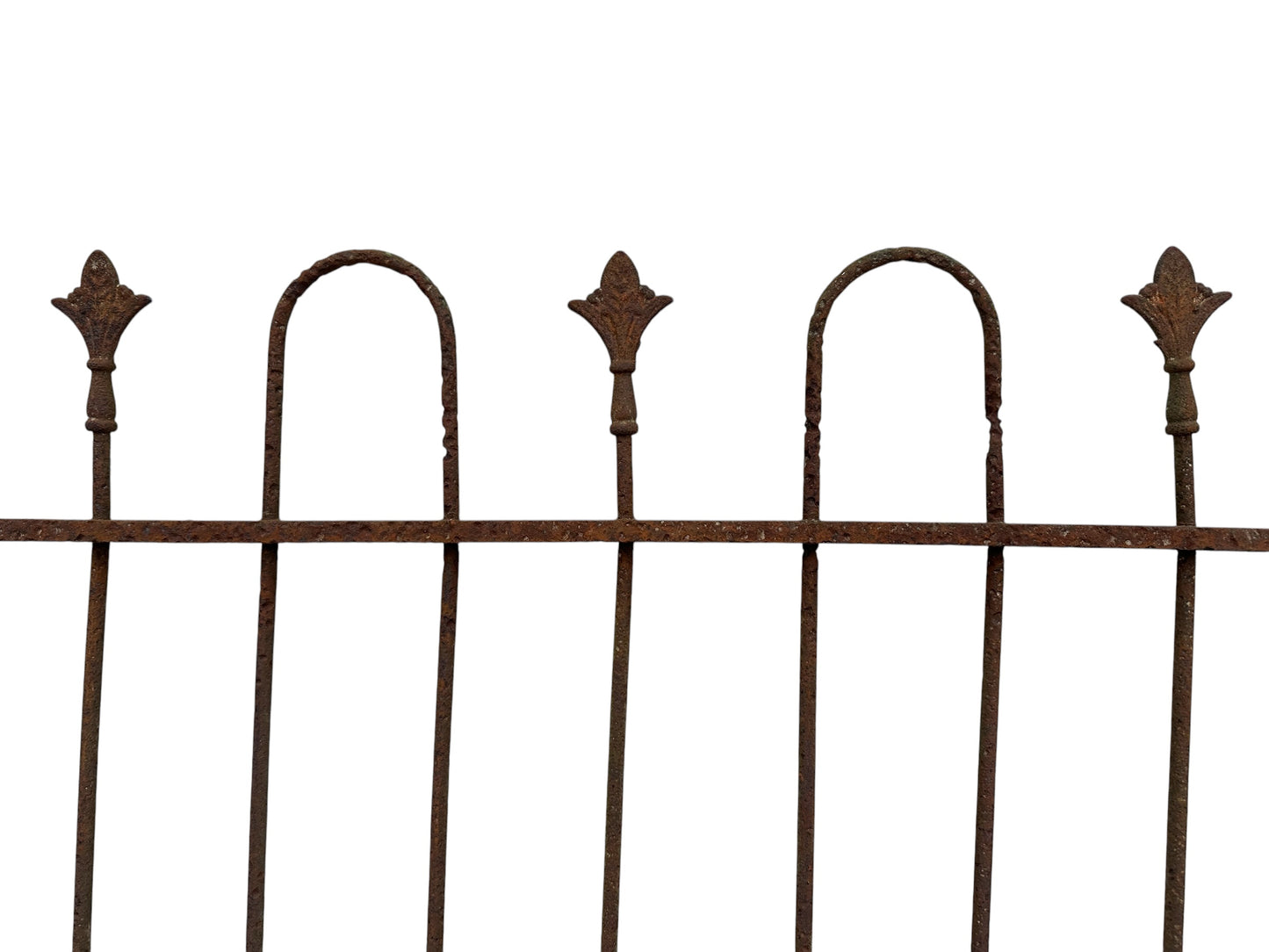 27 Ft Antique Wrought Iron Hairpin Fencing GA20881