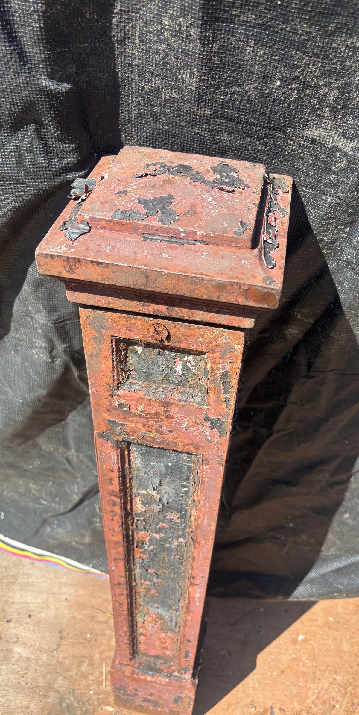 Cast Iron Newel Post GA21551