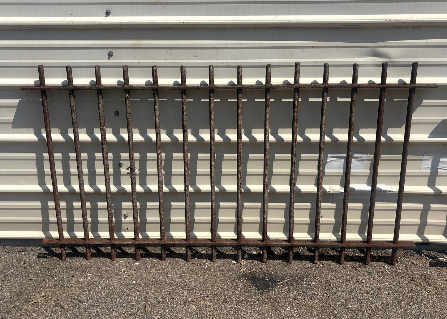 15 Feet of Wrought Iron Fence Panels GA21260