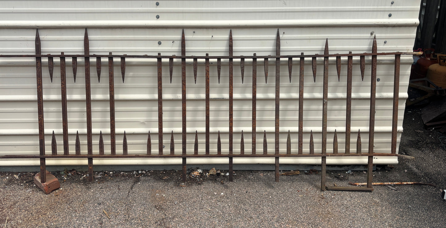 8 Foot Iron Fence Panel GA21297