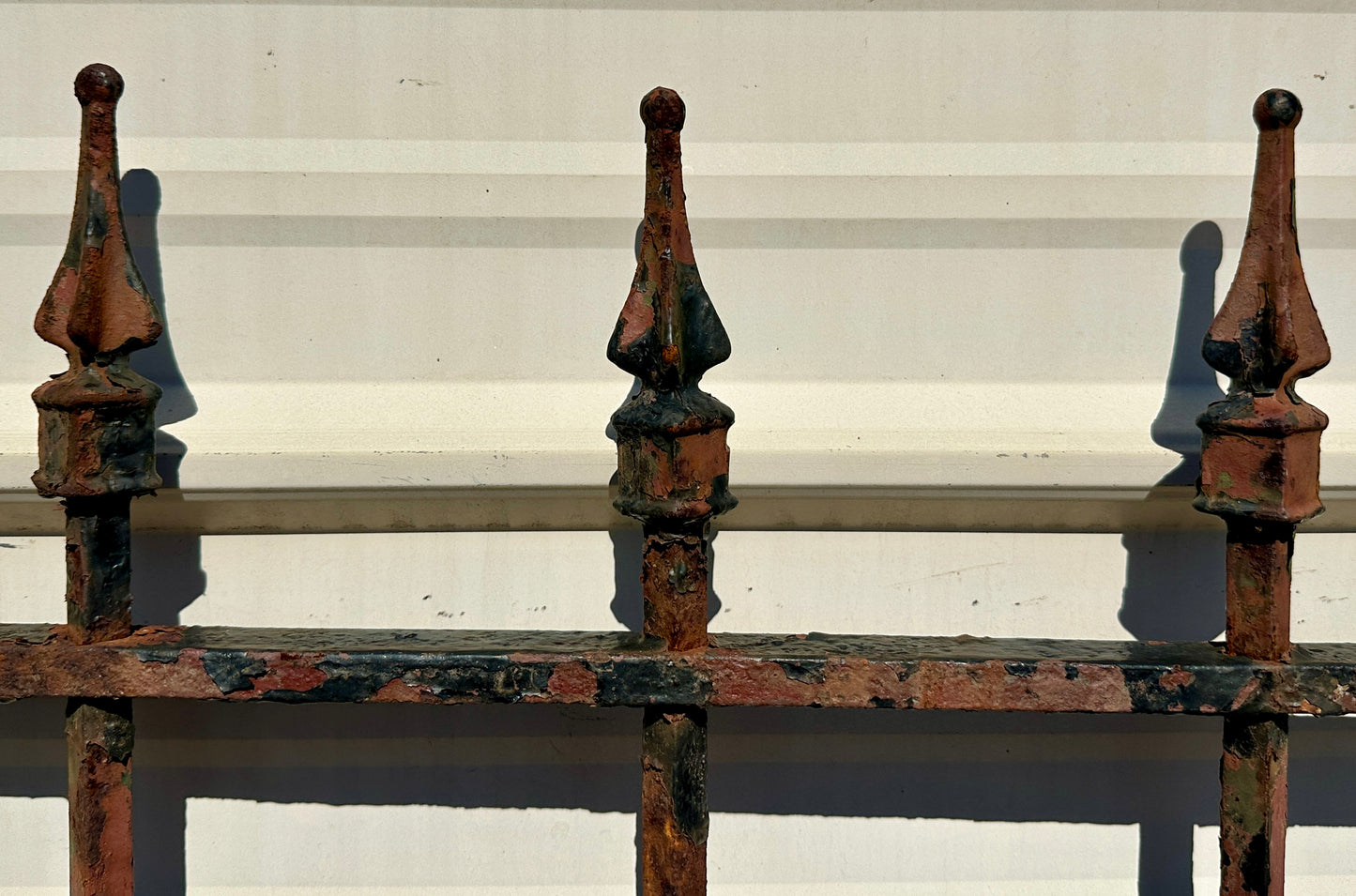 61 Feet of Antique Wrought Iron Fencing GA20787