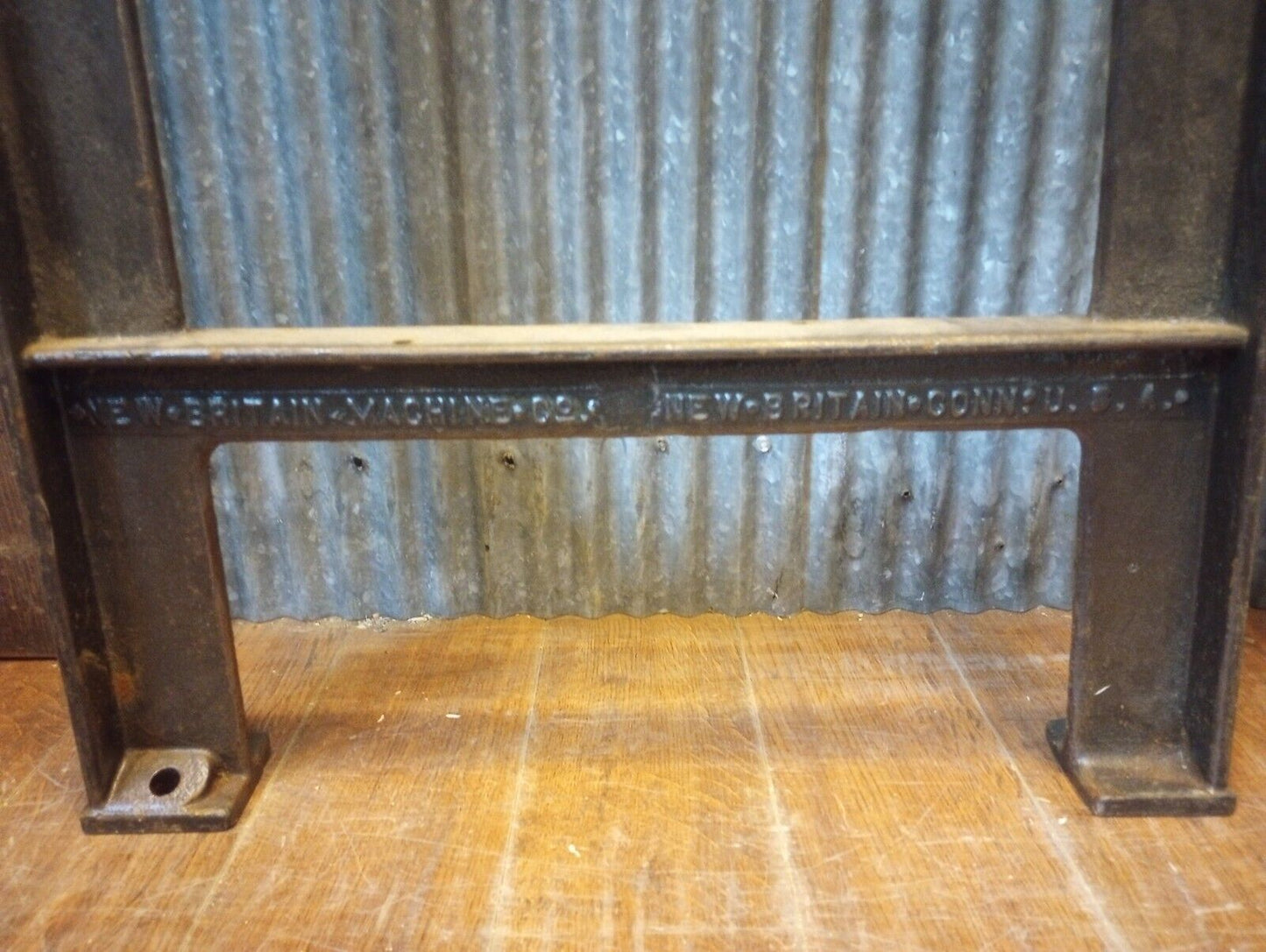 Pair of Cast Iron Machine Legs 32" T x 21 1/2" W