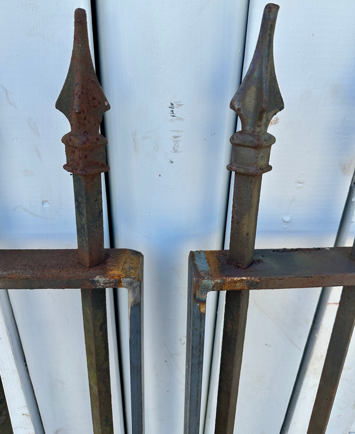 Restored Antique Iron Fencing Pair GA20371