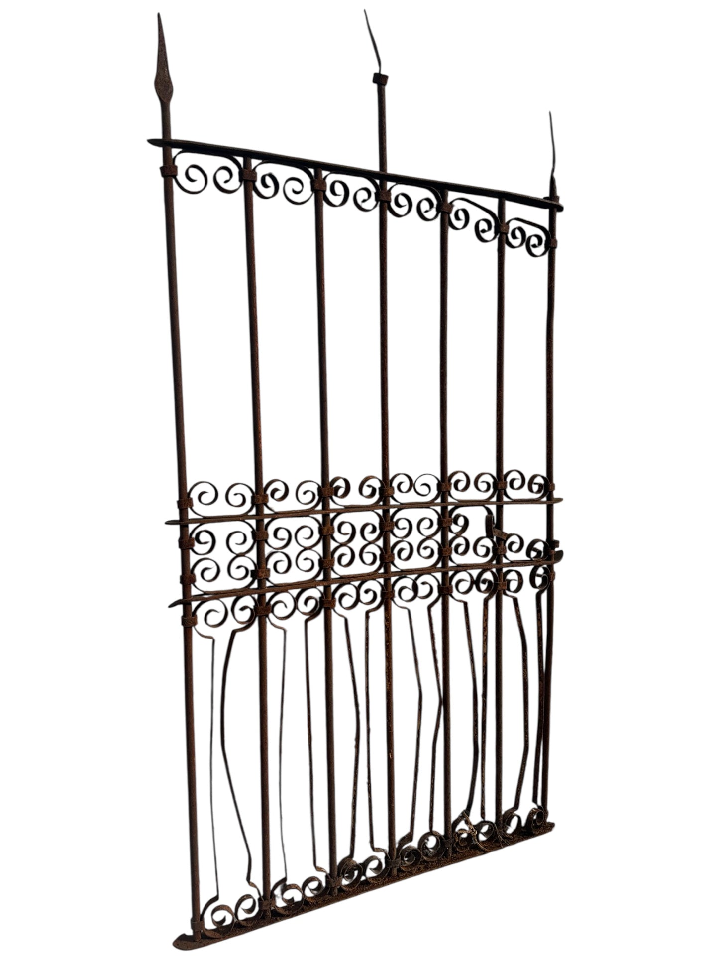 Antique Wrought Iron 76" Tall Gate GA20648