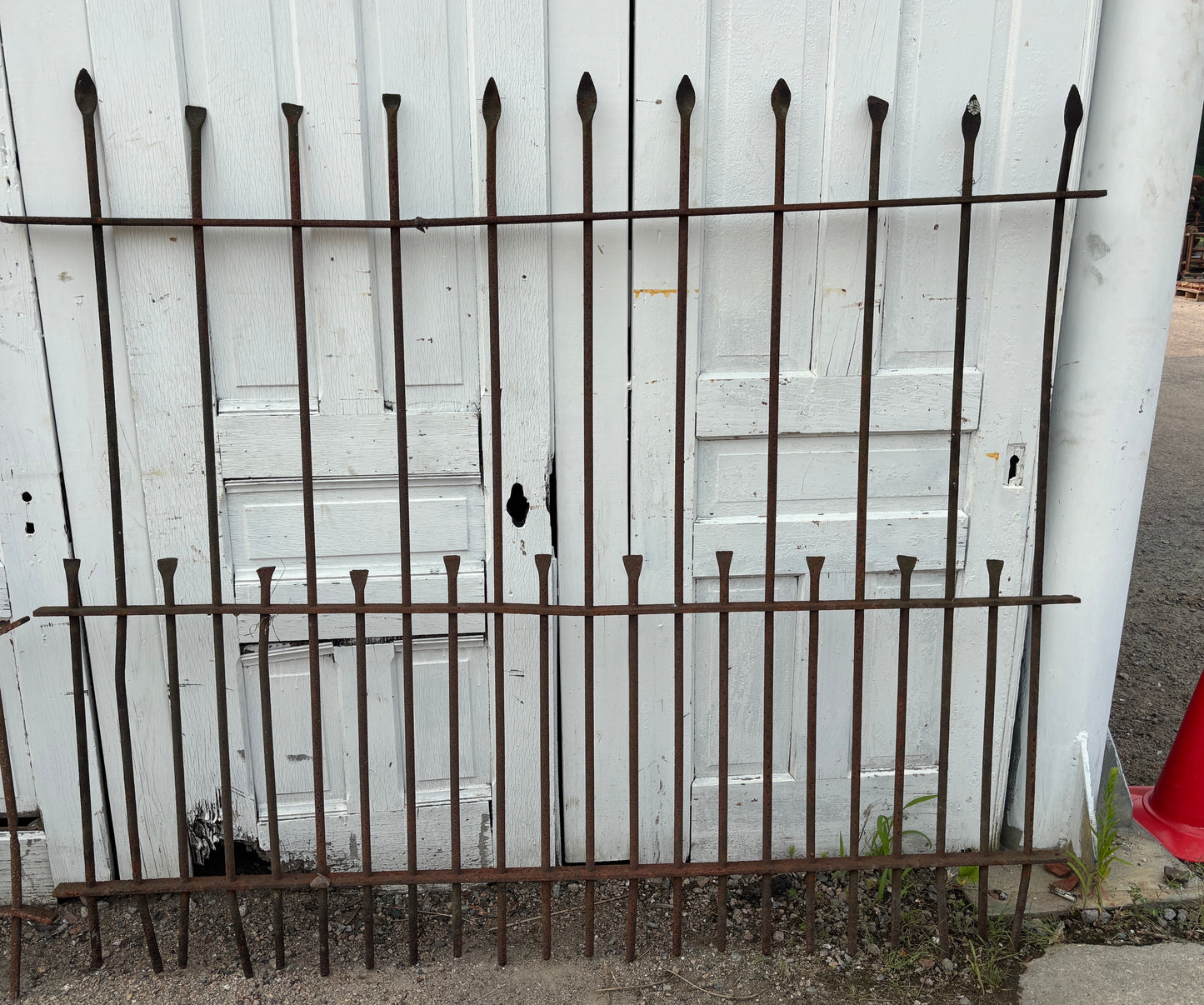 75 Feet of Iron Fence Panels GA21356