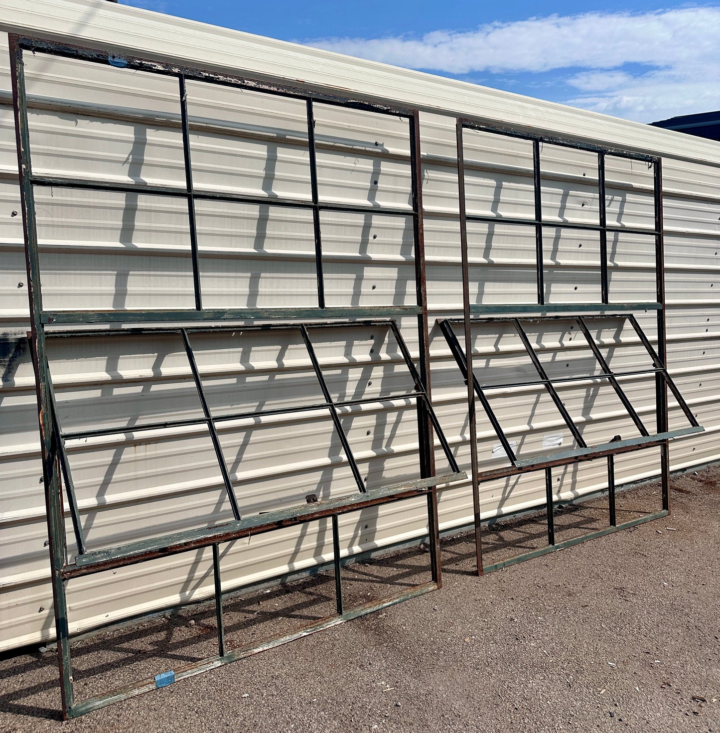 Industrial Steel Casement Windows - 82" T x 62" W - GA21036