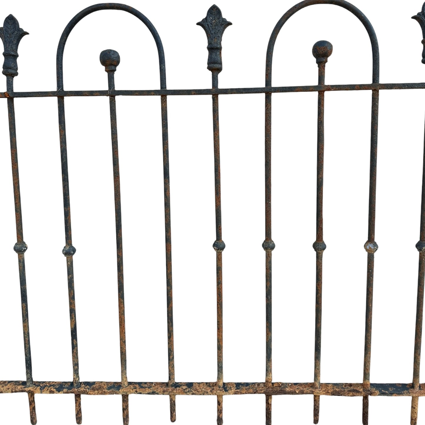 18 Feet of Antique Wrought Iron Hairpin Fencing GA20864