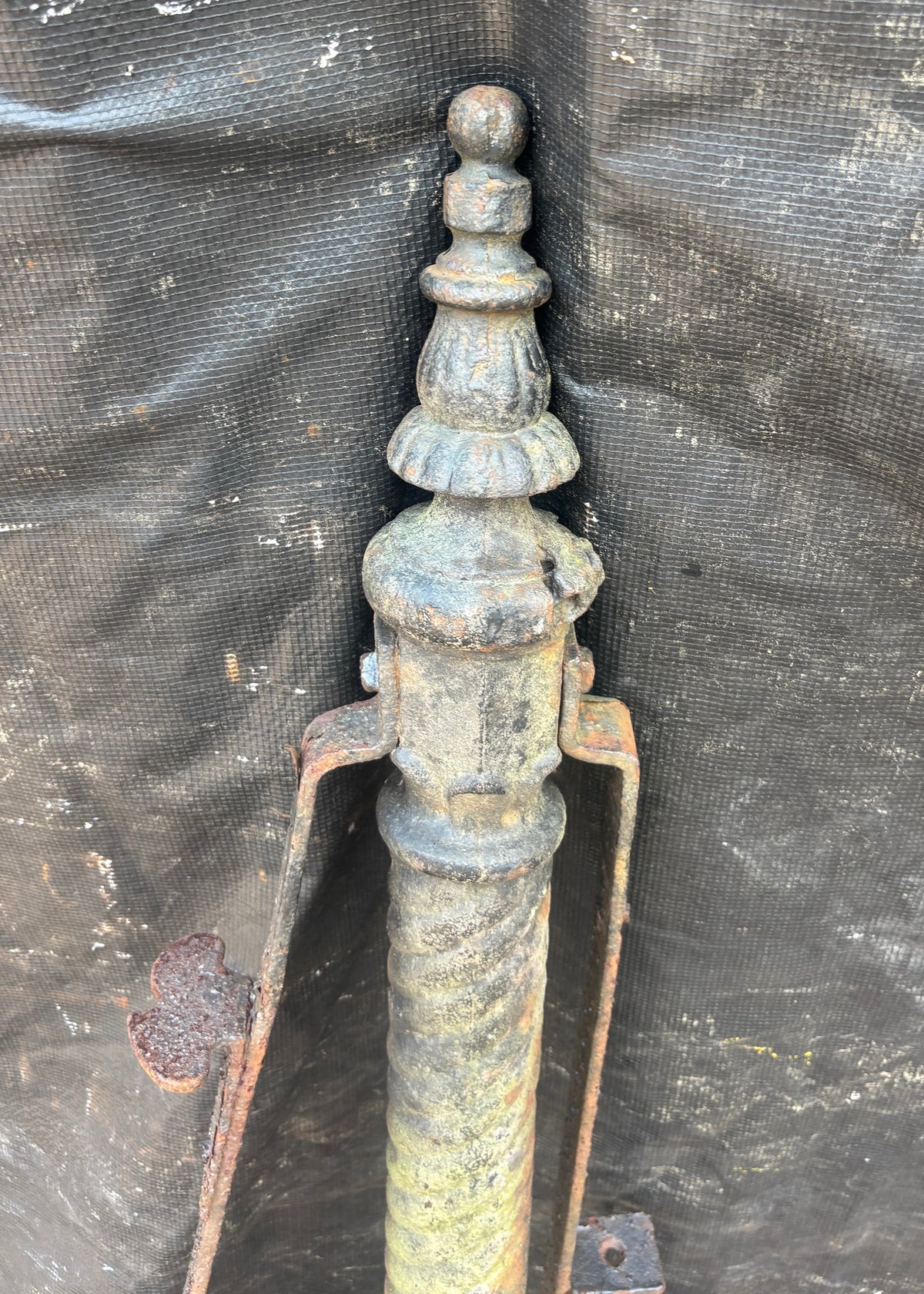 Cast Iron Newel Post GA21594