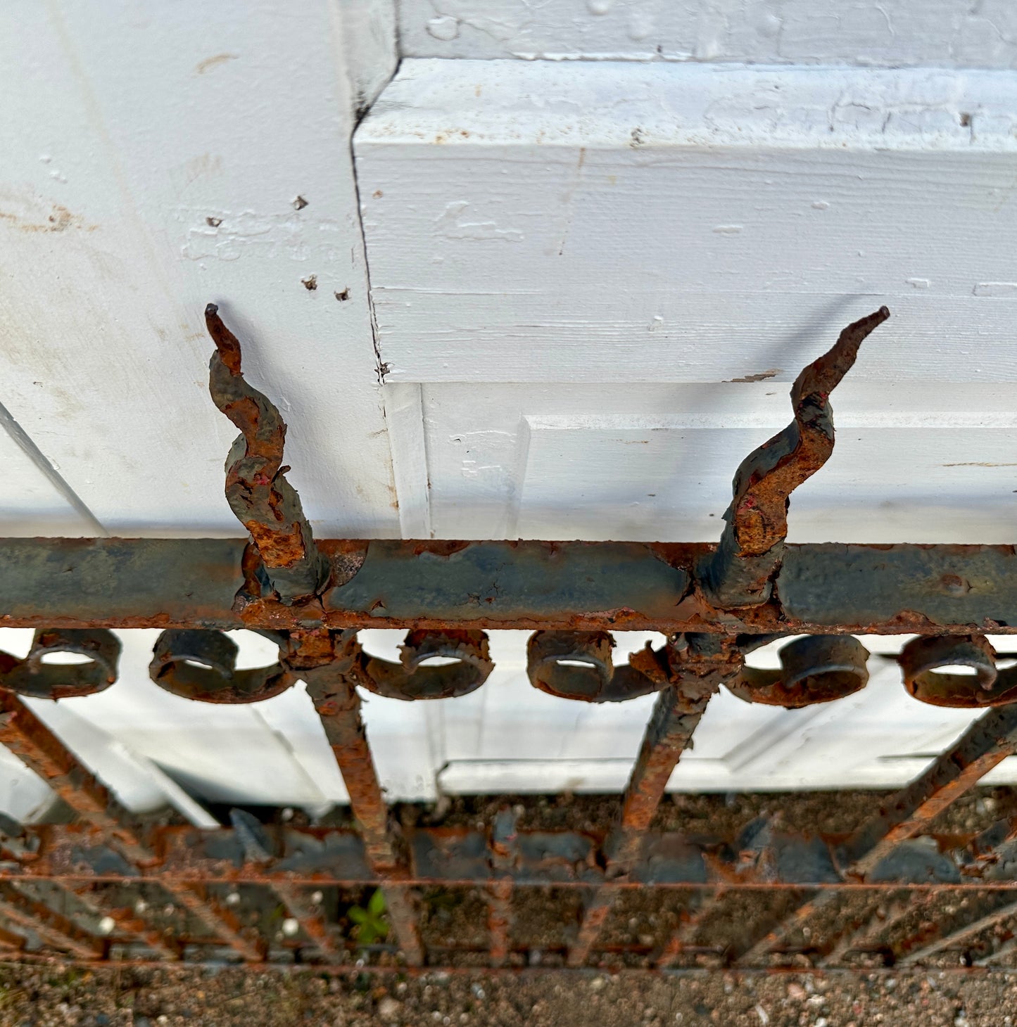 20 Ft of Antique Wrought Iron Garden Gate Fencing GA20490