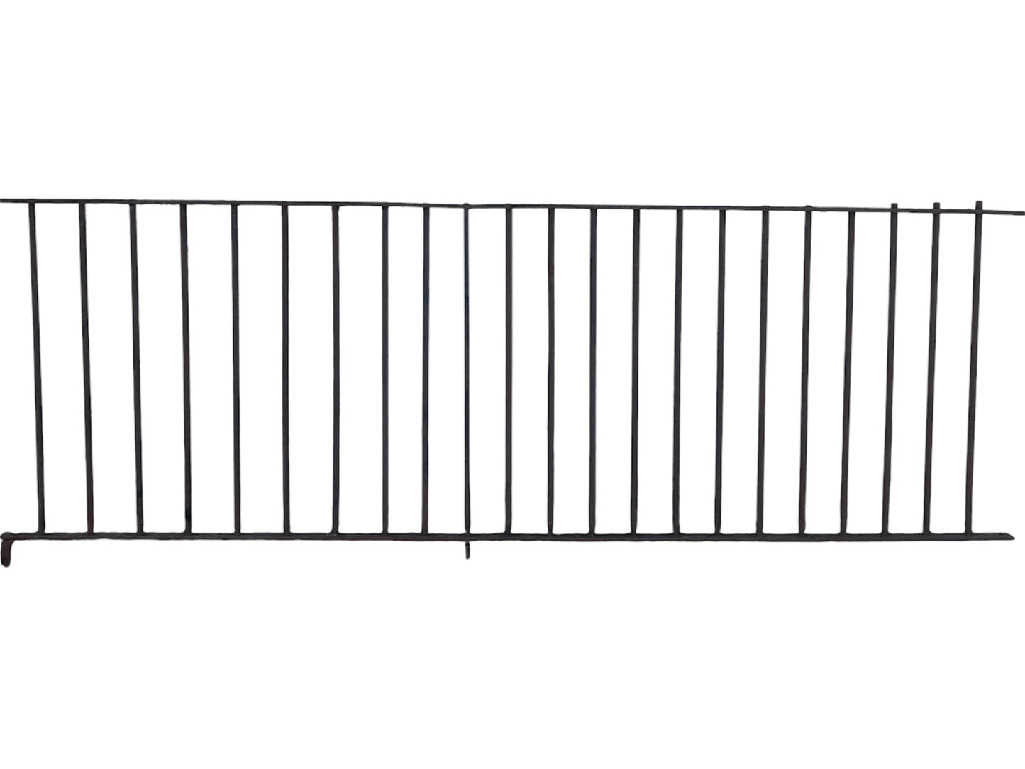 42 Ft of Wrought Iron Fencing GA21136