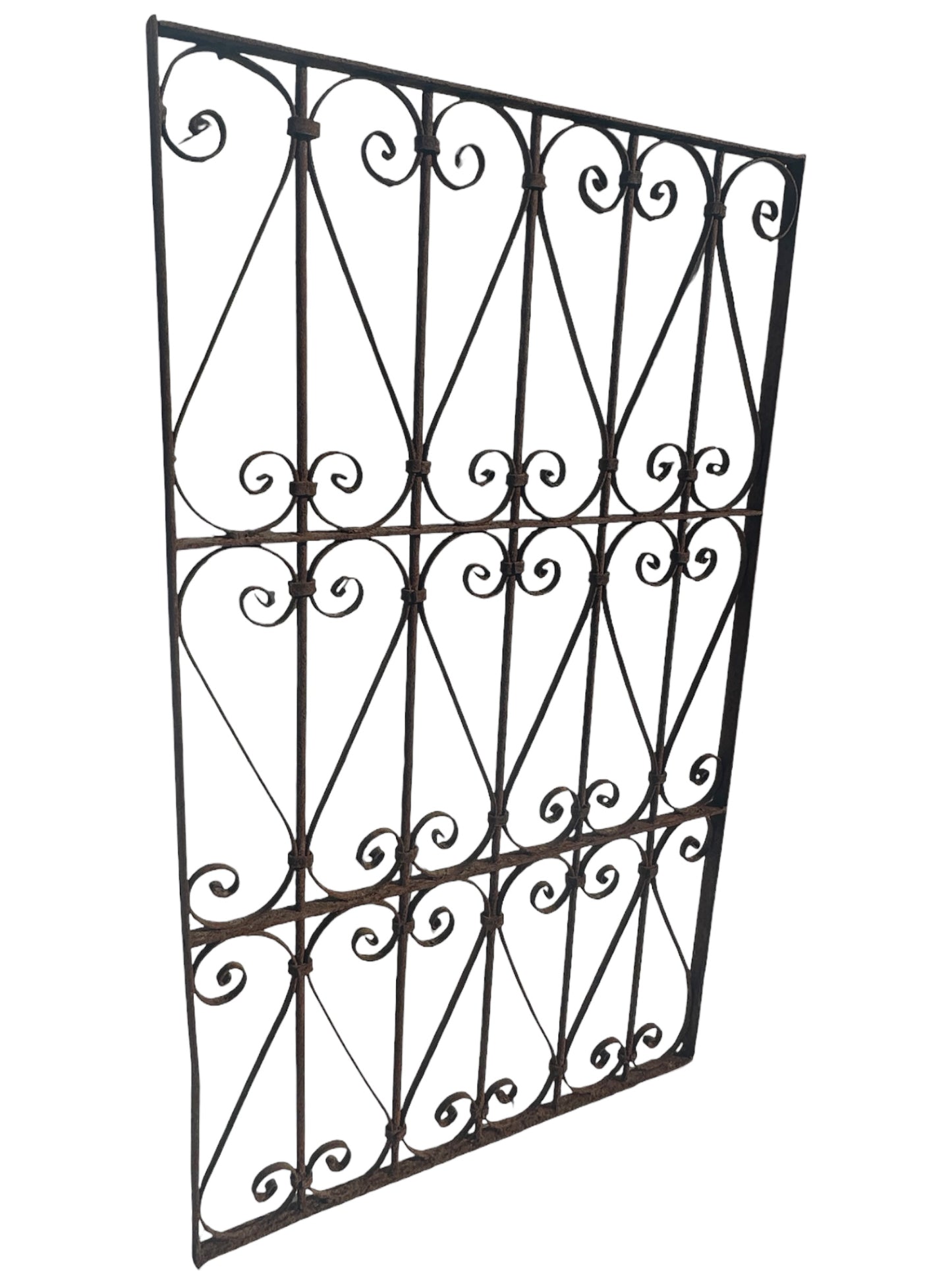 Antique Wrought Iron 53" Tall Gate GA20655