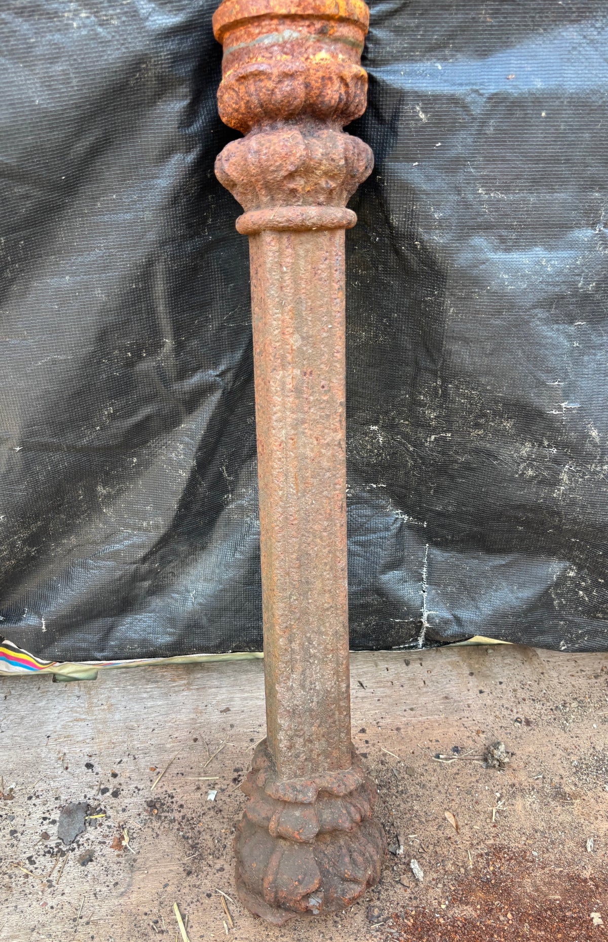Cast Iron Newel Post GA21603