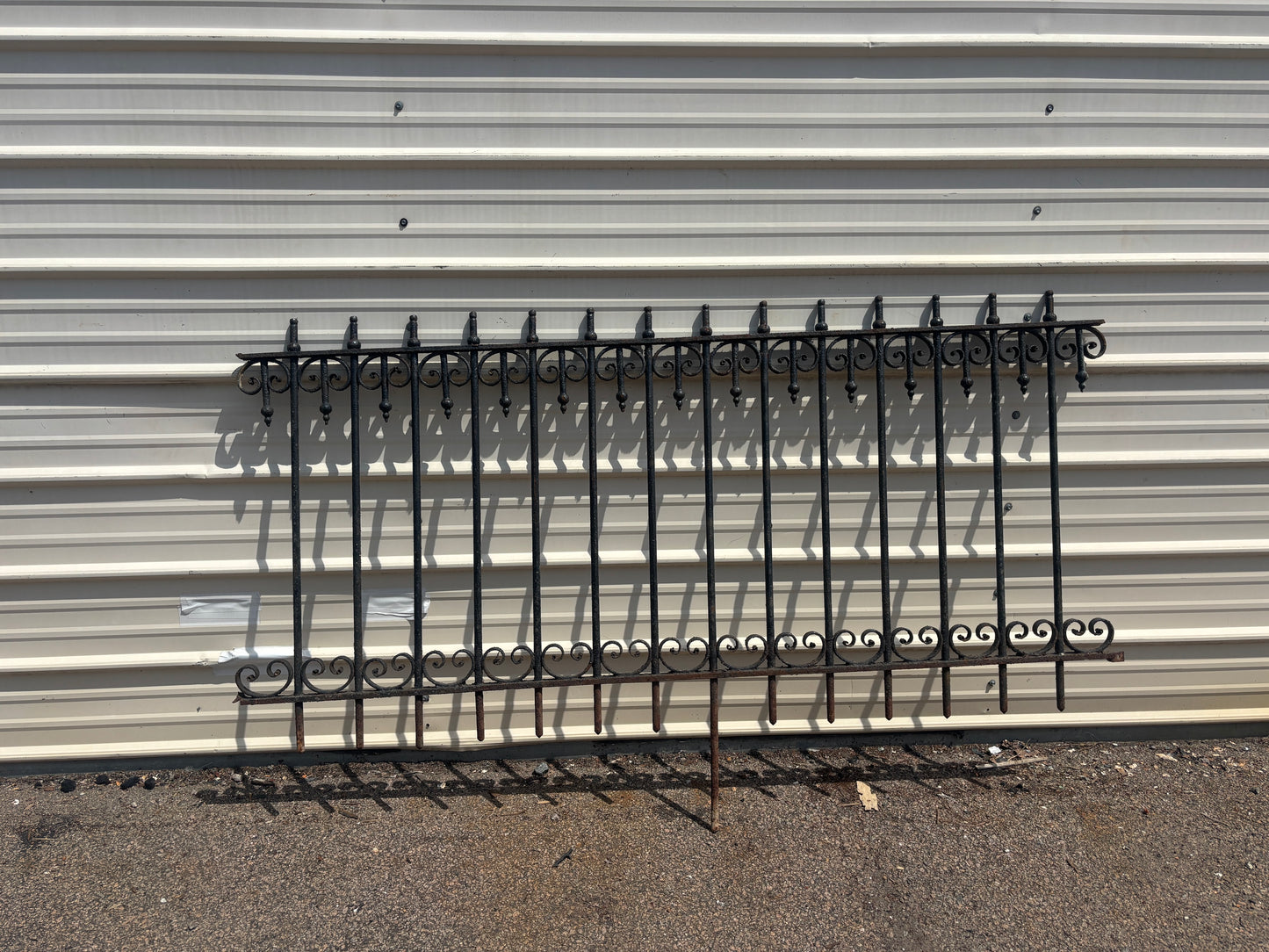 3-Piece Decorative Wrought Iron Fence Panel GA21205