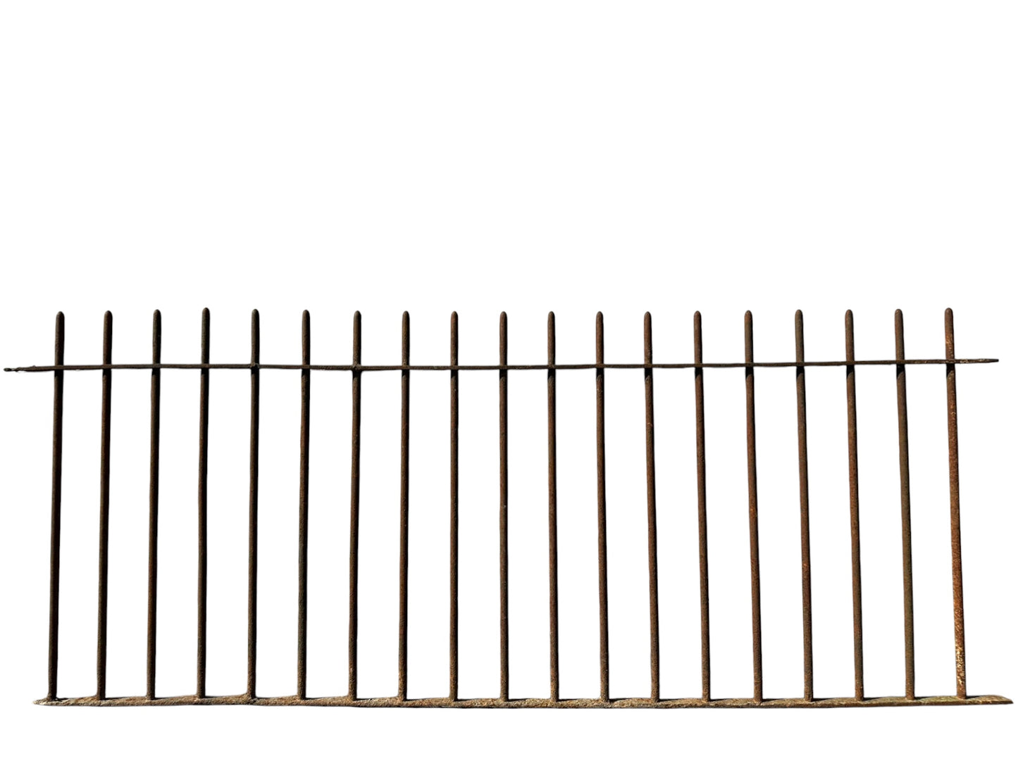 13 Feet of Antique Wrought Iron Fencing GA20863