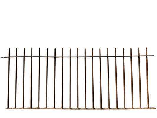 13 Feet of Antique Wrought Iron Fencing GA20863