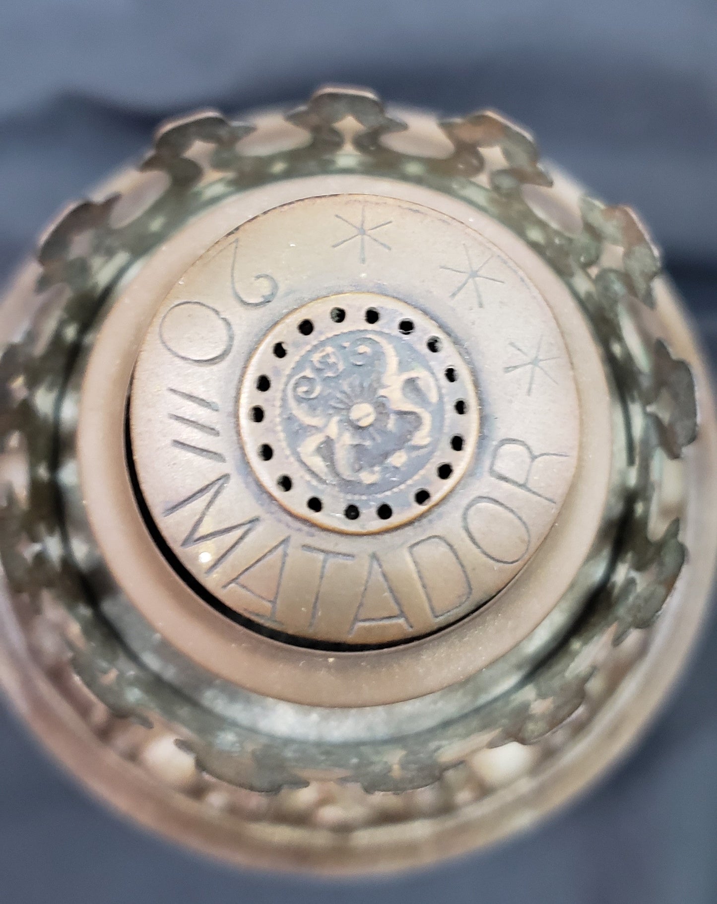 Unique & Antique Ehrich & Gaetz of Berlin Matador Oil Burner Table Lamp GA9492L