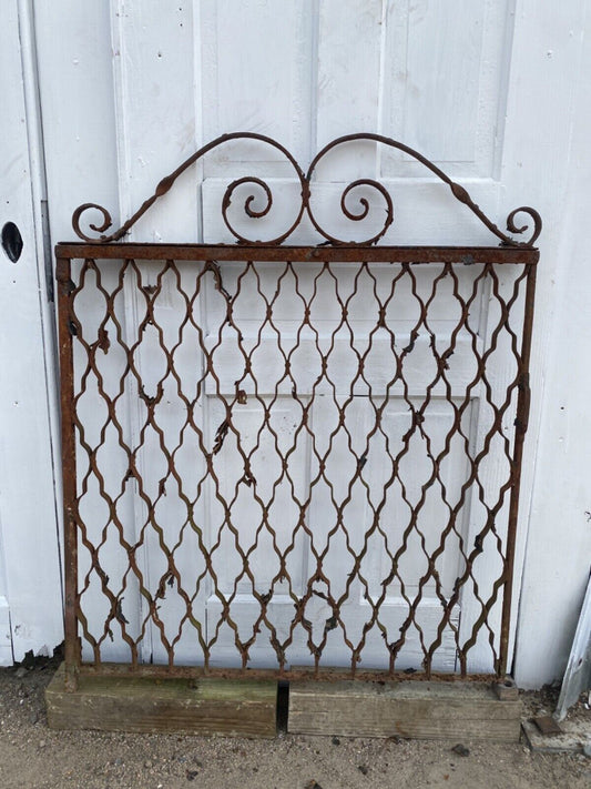 Antique Iron Gate GS00215 - 33 1/2" wide x 41 1/4" tall