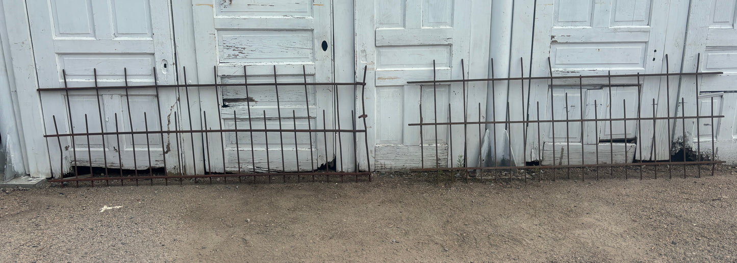 8 Wrought Iron Fencing Panels GA21210