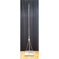 Reclaimed Wrought Iron and Wood Lightning Rod #GA169