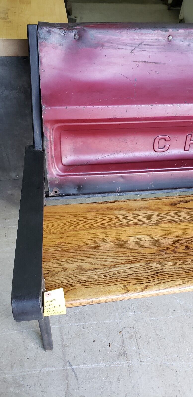 Custom Made Chevrolet Tail Gate Bench