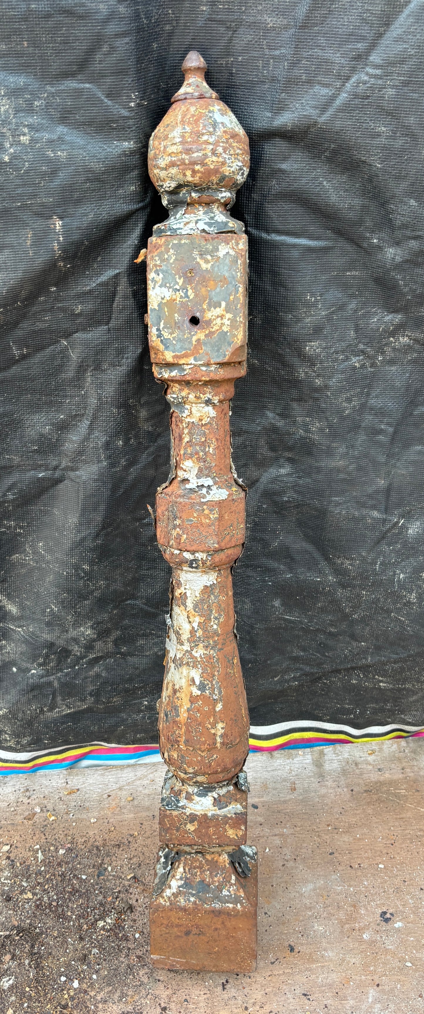 Set of 11 Cast Iron Newel Posts GA21573