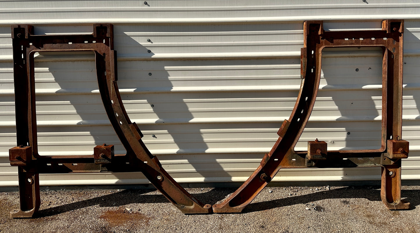 Pair of Antique Industrial Cast Iron Machine Legs GA20963