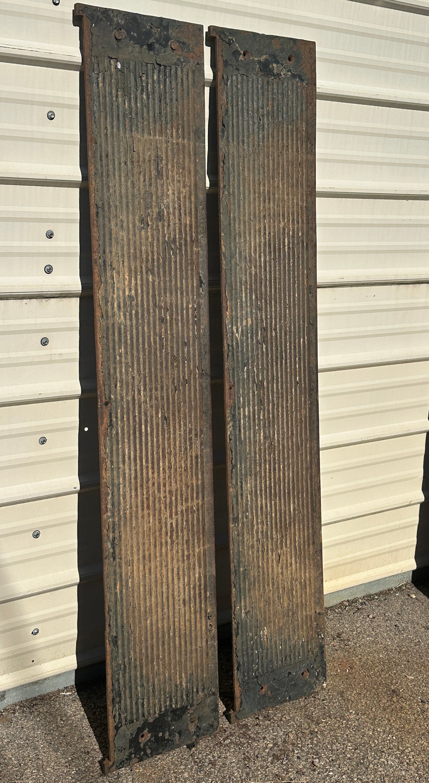 Pair of 61" Long Cast Iron Treads GA20608