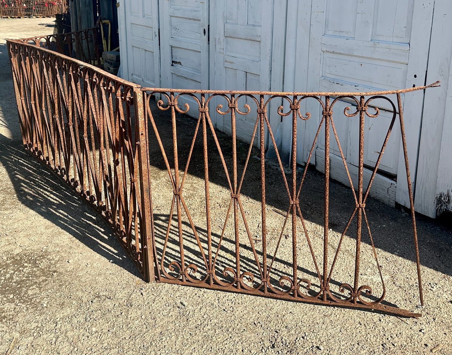 Antique Iron Porch/Balcony Railing GA20911