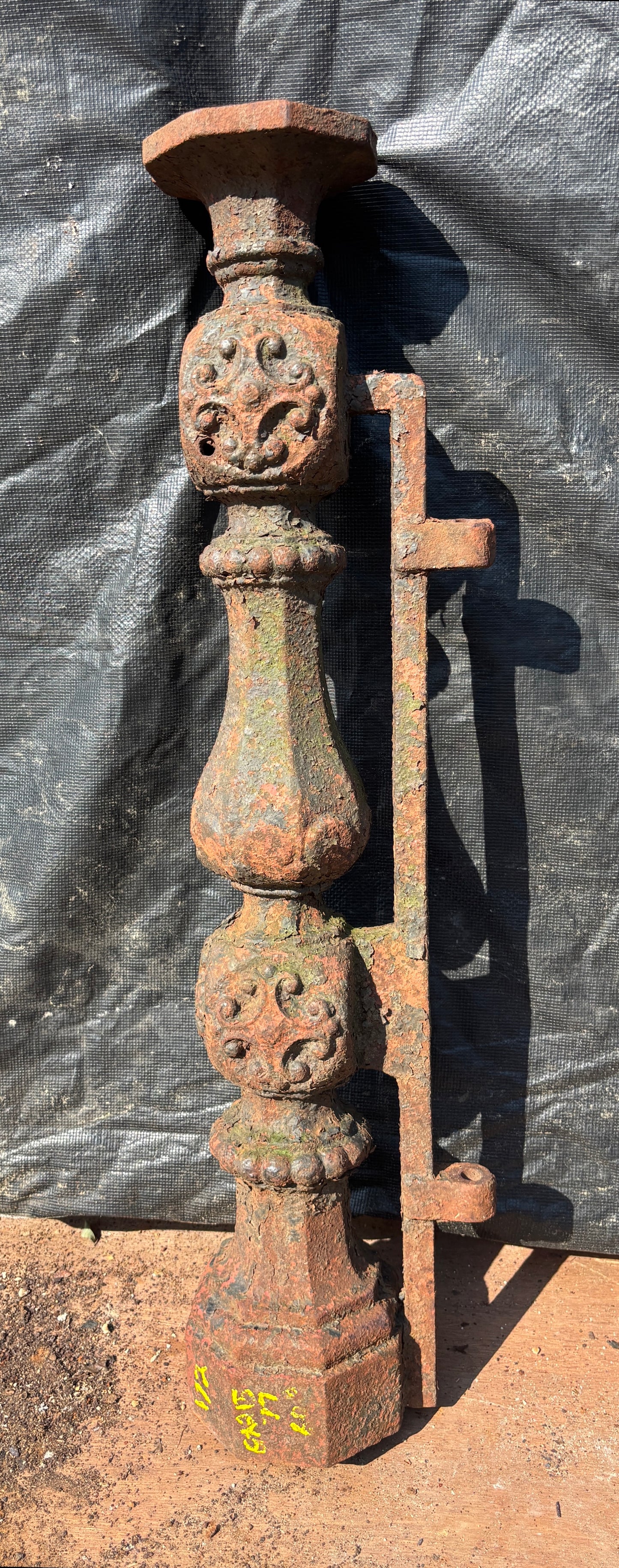 Pair of Cast Iron Newel Posts GA21577