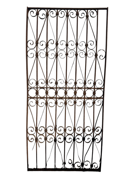Antique Wrought Iron 64" Tall Gate GA20663