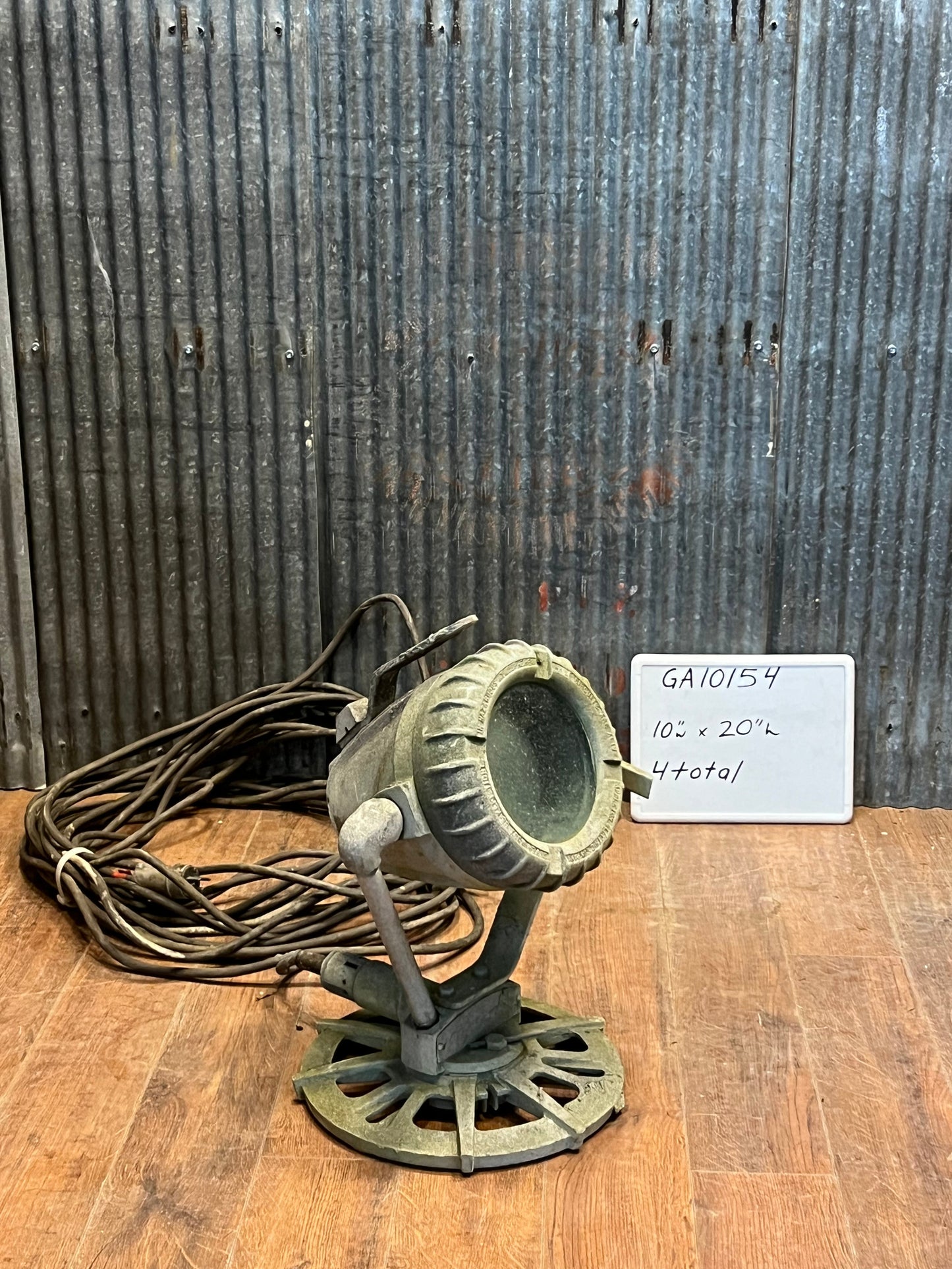Vintage Industrial EXPLOSION PROOF Lighting (4 Total) GA10154
