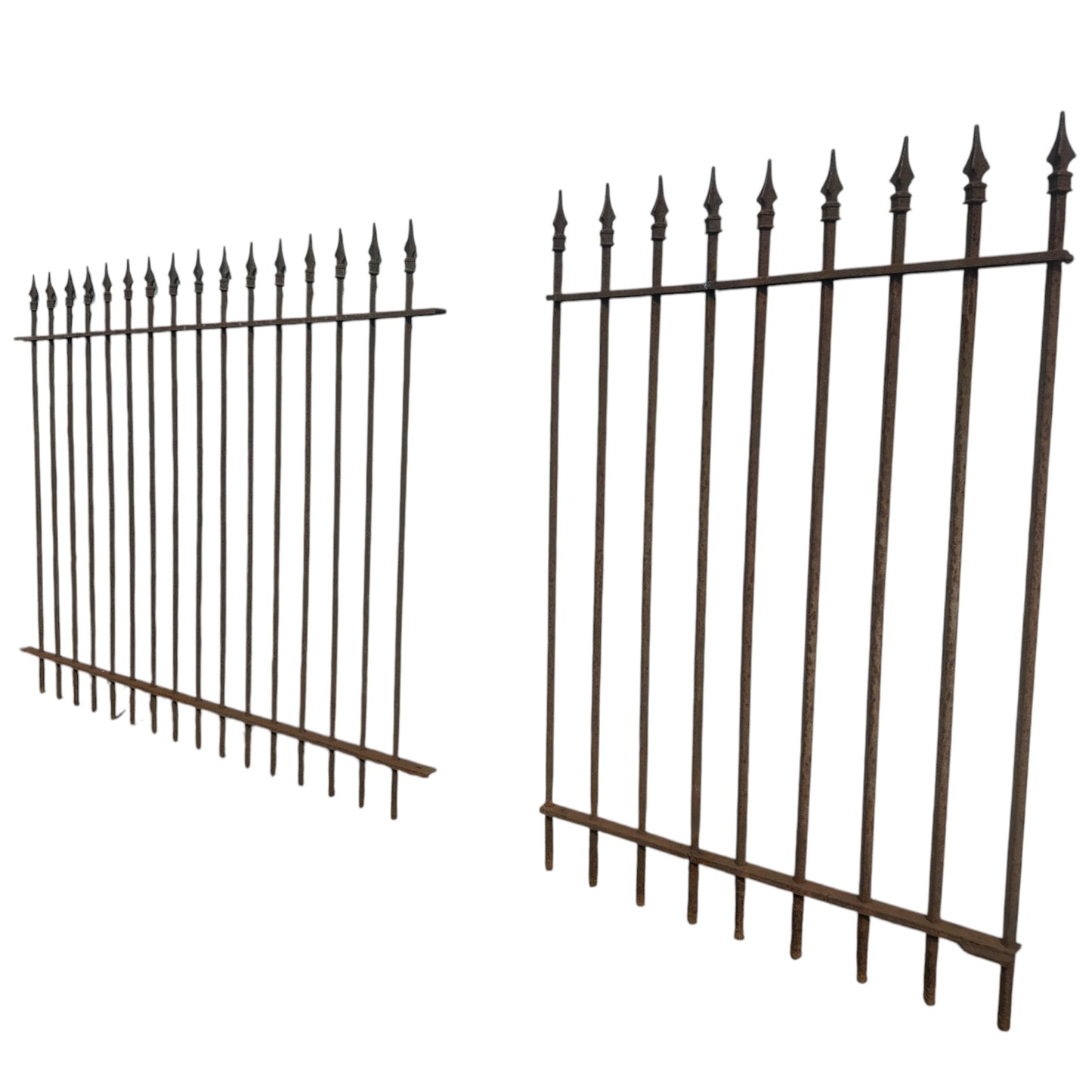 10 Ft of Antique Wrought Iron Fencing GA20873