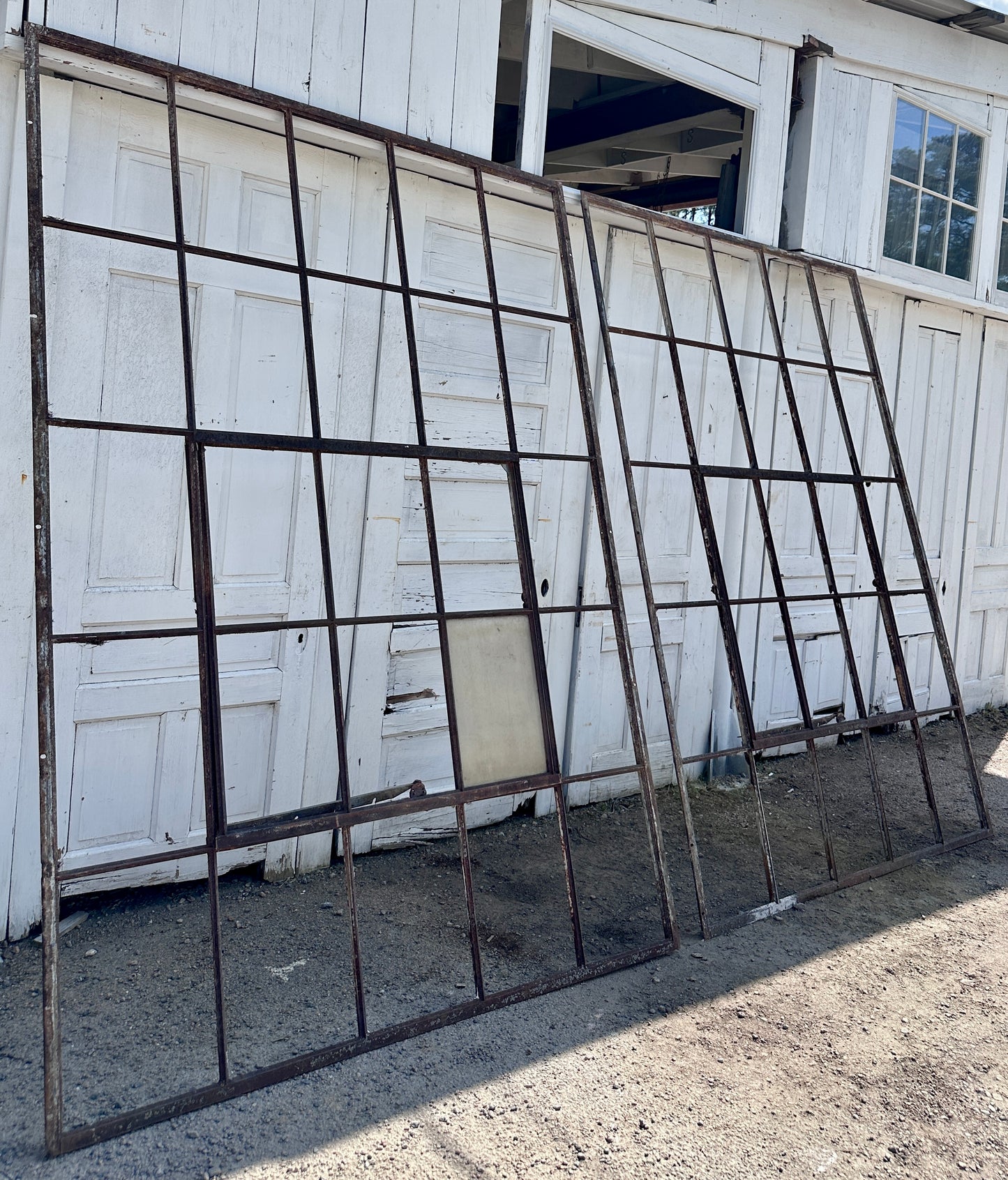 Industrial Steel Casement Windows 104" T x 74.5" W - 2 Available - GA21034