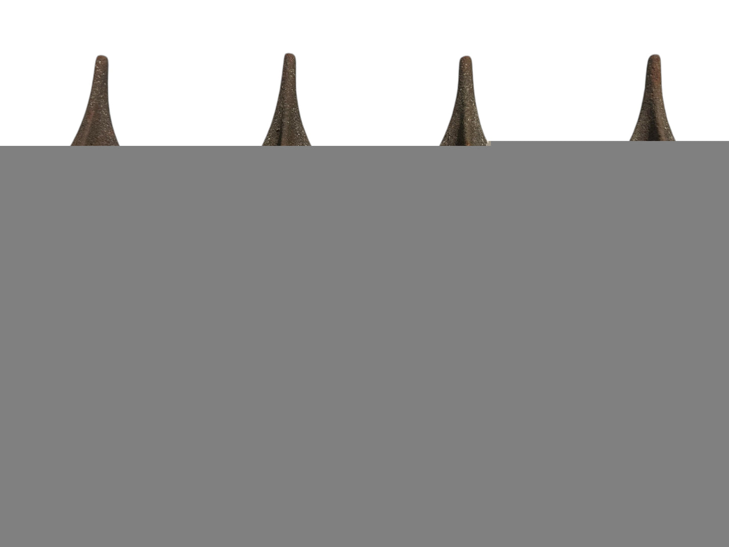 10 Ft of Antique Wrought Iron Fencing GA20873