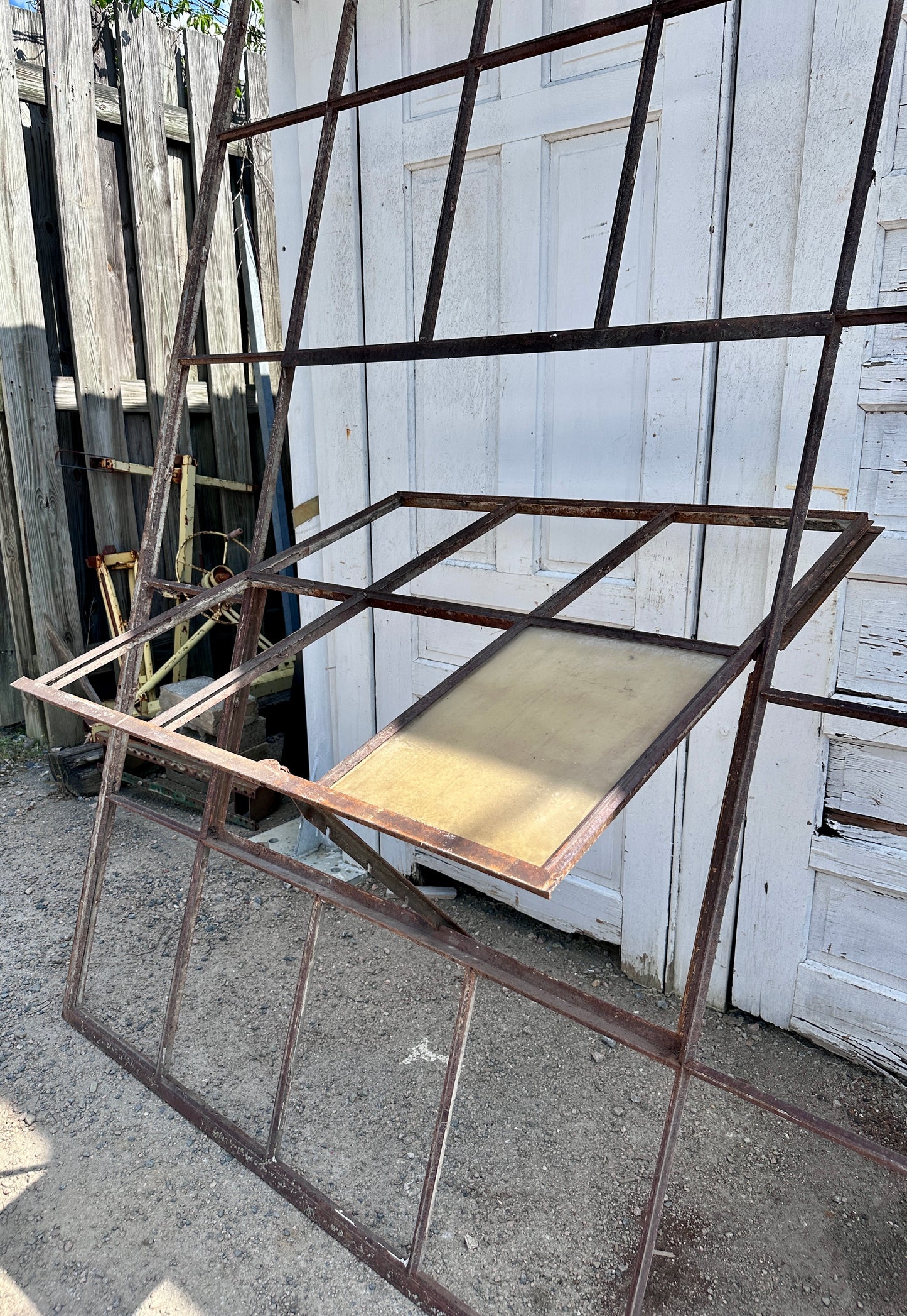 Industrial Steel Casement Windows 104" T x 74.5" W - 2 Available - GA21034