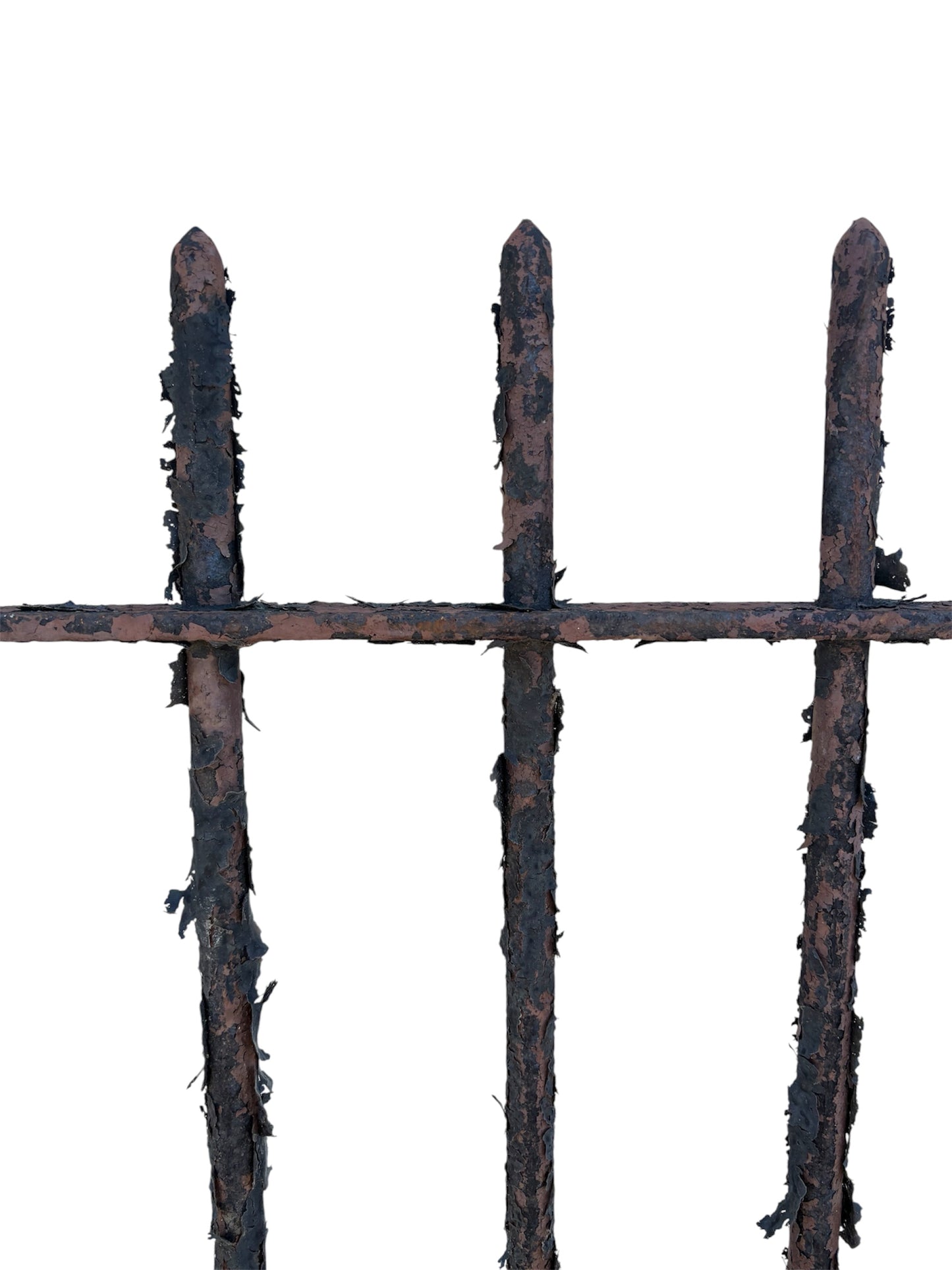 75 feet of antique iron fencing GA21089
