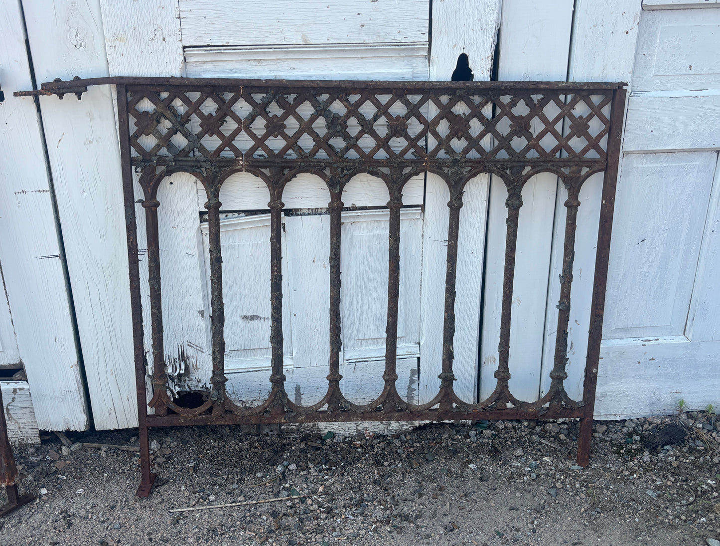 10 Feet of Wrought Iron Fence Panels GA21256