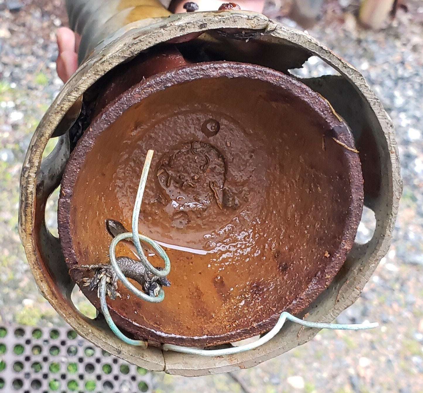 Pair of Ornate Art Deco Cast Iron & Metal Lamp Posts 78 1/2" x 12" GA9790