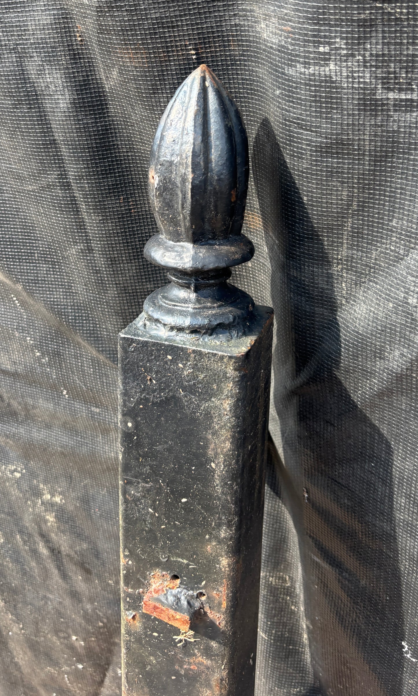 Cast Iron Newel Post GA21584