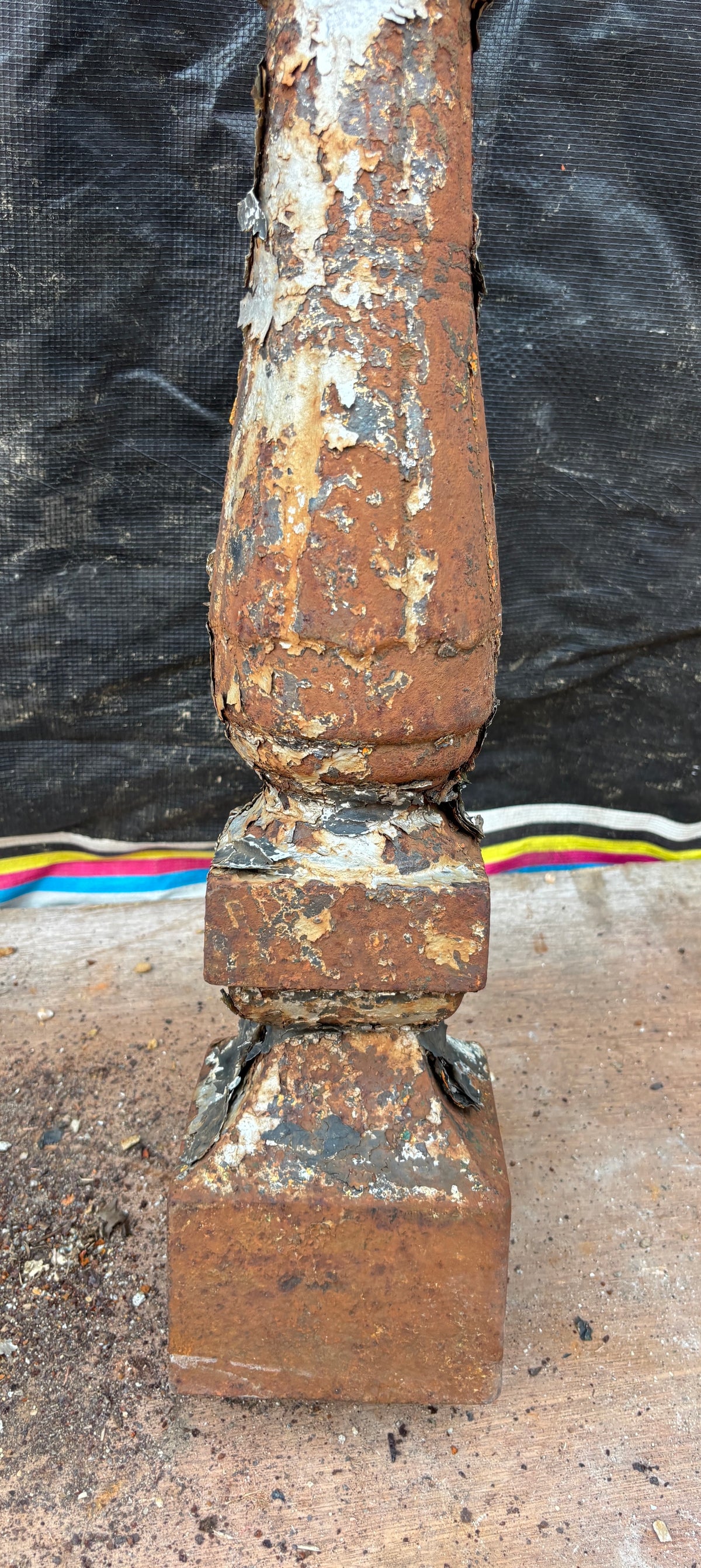 Set of 11 Cast Iron Newel Posts GA21573