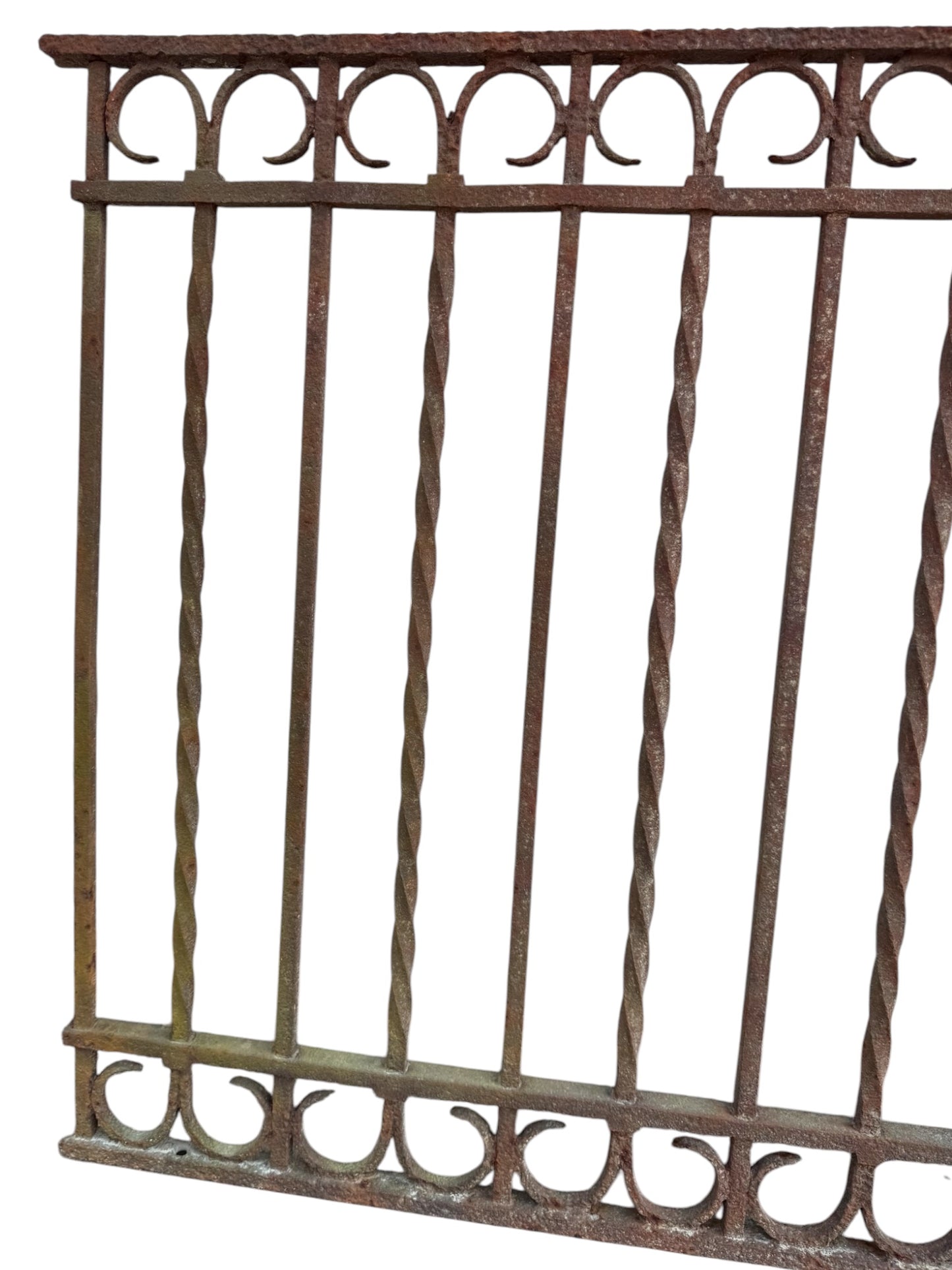 18 Ft Antique Wrought Iron Fencing GA20864