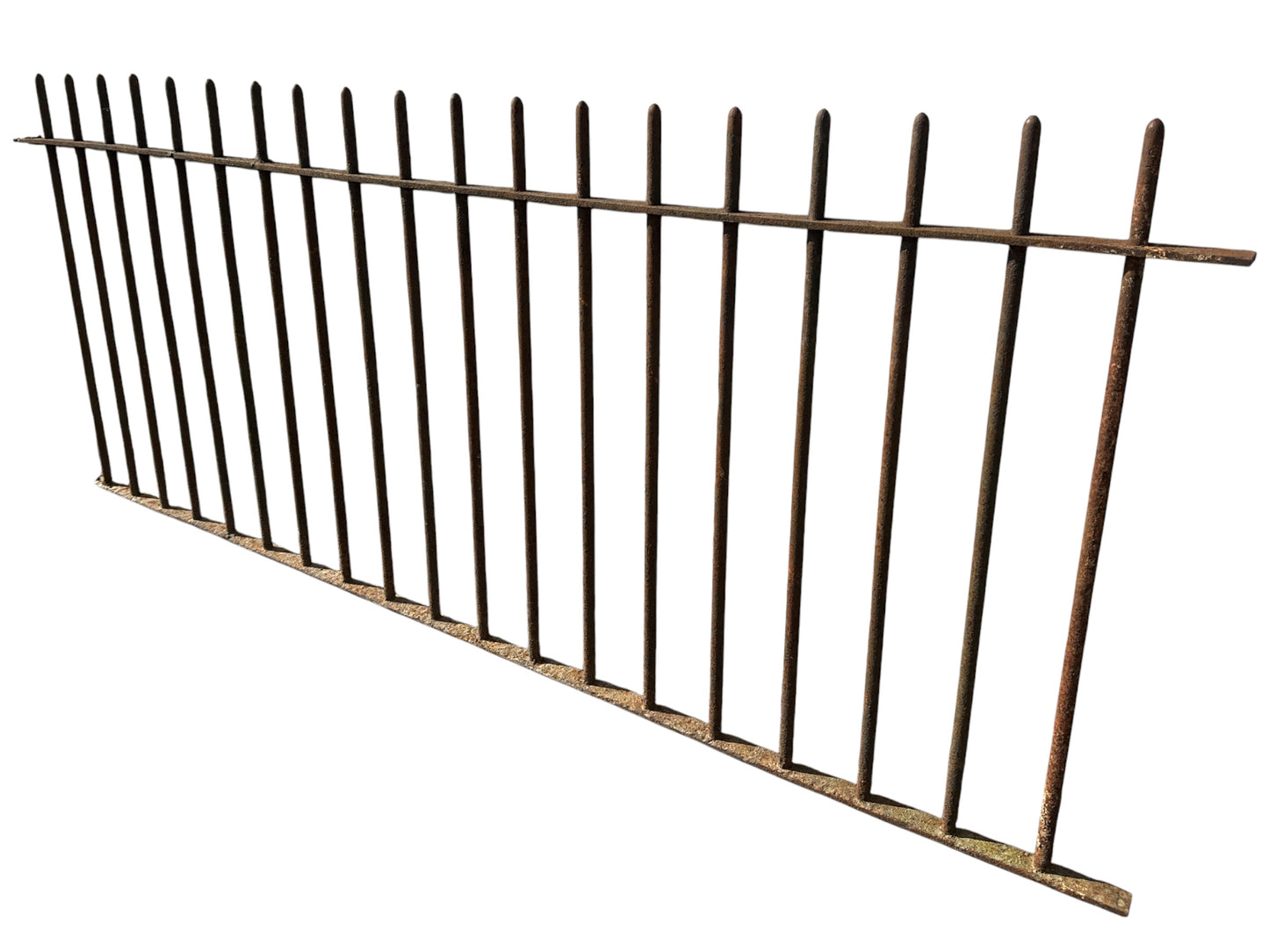 13 Feet of Antique Wrought Iron Fencing GA20863