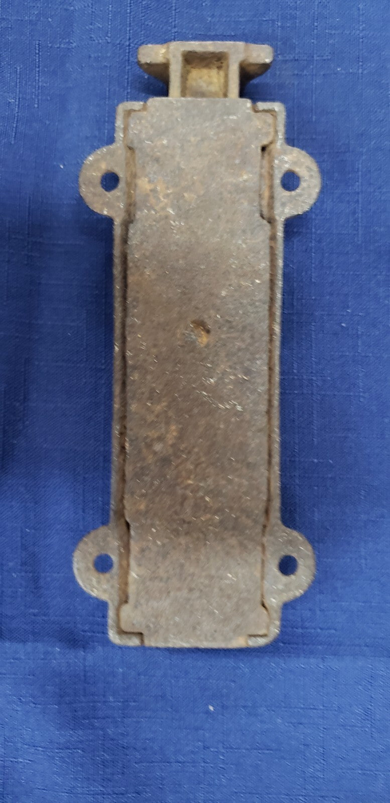 Cast Iron Victorian Eastlake French Door Bolt Lock 6" x 2 1/2" GS00397